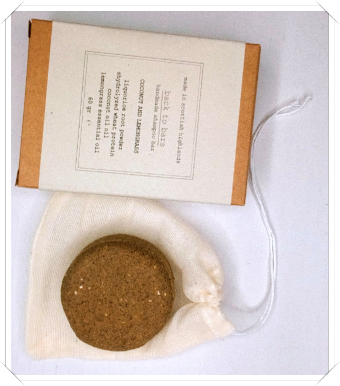 COCONUT AND LEMONGRASS SHAMPOO AND CONDITIONER 60 grams