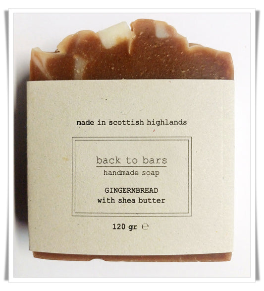 GINGERBREAD limited Christmas collection with carob powder and gingerbread fragrance