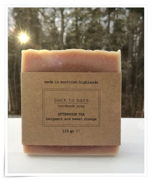 LAVENDER MOOD handmade soap with French pink clay, clary sage and lavender essential oils