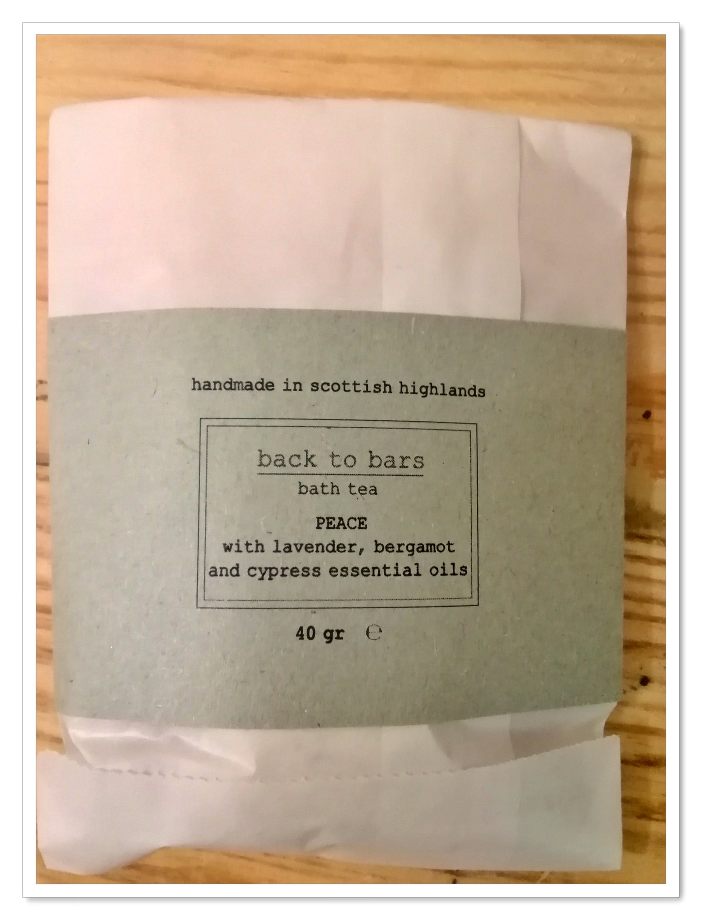 Handmade Peace Bath Tea 40 gr (bath soak)
