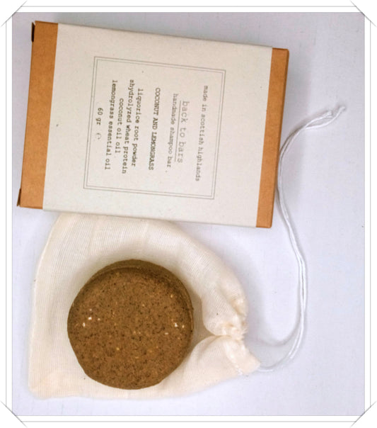 COCONUT AND LEMONGRASS SHAMPOO AND CONDITIONER 60 grams